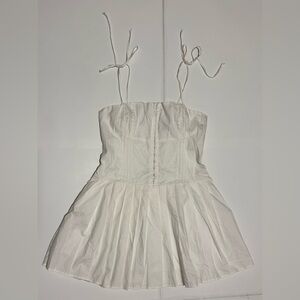 Beverly and Beck White Dress Top